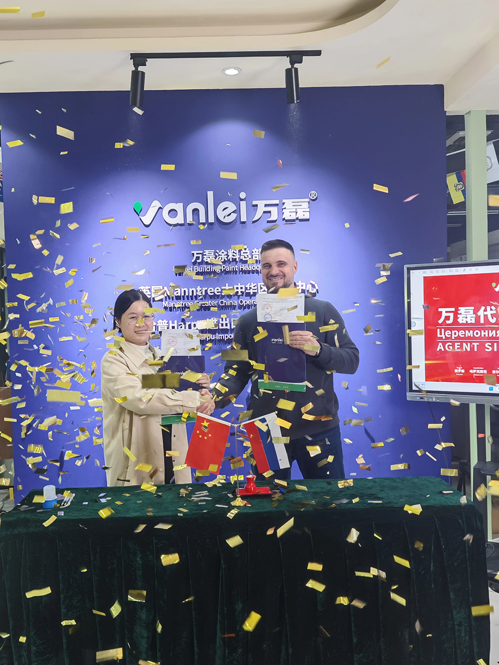 一天簽下七國代理！開啟俄羅斯市場大跨越！